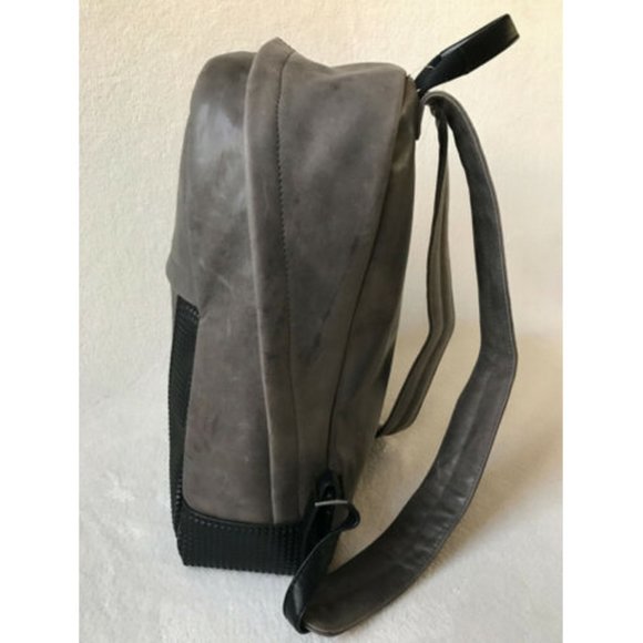 Police Brand Designer Armed Pyramid Grey Backpack - Picture 4 of 7